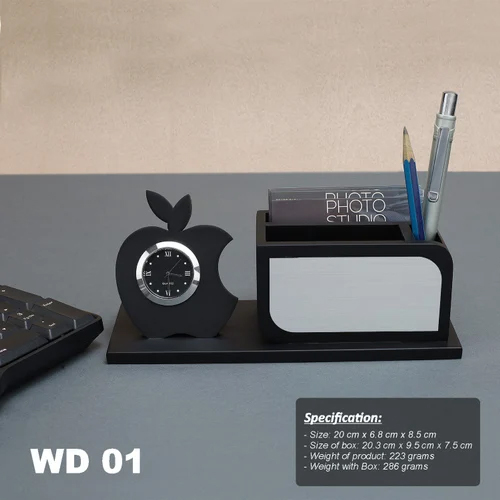 wooden desk